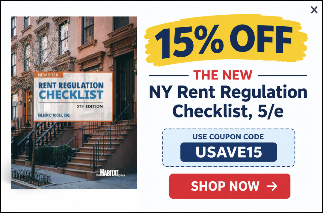 New York Rent Regulation Checklist, 5th Edition